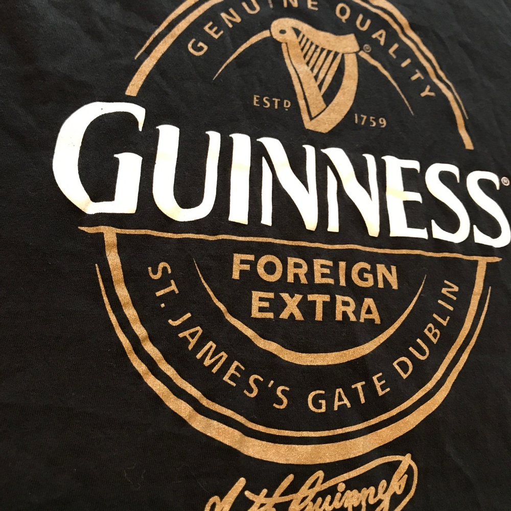 Guinness Beer Short Sleeve Shirt
